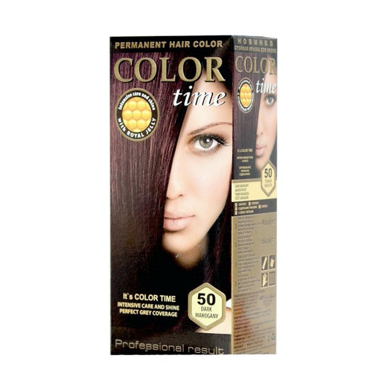 Color Time Tinte En Gel Color Caoba Oscuro 50