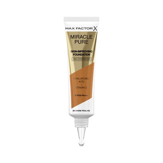 Max Factor Miracle Pure Skin Improving Spf30 89 Warm Praline 30ml