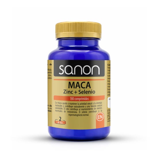 Sanon Maca, Zink + Selen 180 tbl.