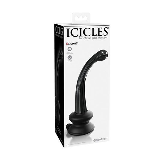 Icicles Number 87 Hand Blown Glass Massager 1ud