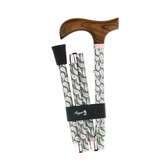 Fayet Bastón Plegable de Cachemira 2282