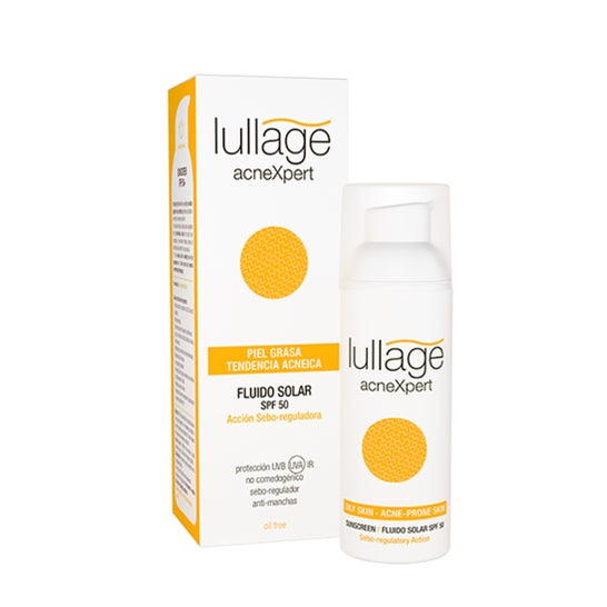 Lullage Acnexpert Sunscreen SPF50+ sebum-regulating action 50ml