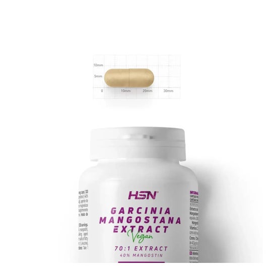HSN Extracto de Garcinia Mangostana 70:1 400mg 120vcaps