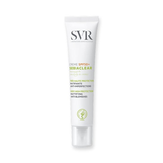 SVR Sebiaclear Crème SPF50+ Crema Solar Matificante Anti-imperfecciones 40ml