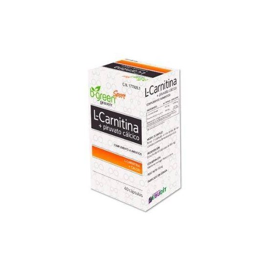 B-Green L-Carnitina y Piruvato Cálcico 40caps