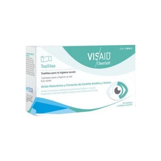Visaid Demodex Toallitas Oculares 20uds