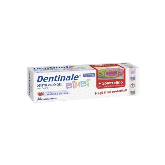 Montefarmaco Dentinale Fluoruro Dentifricio + Spazzole Set