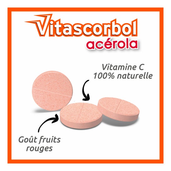 Vitascorbol Acerola 1000 30 comp masticables