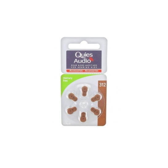 Quies Batteria Auditive Modello 312 X6
