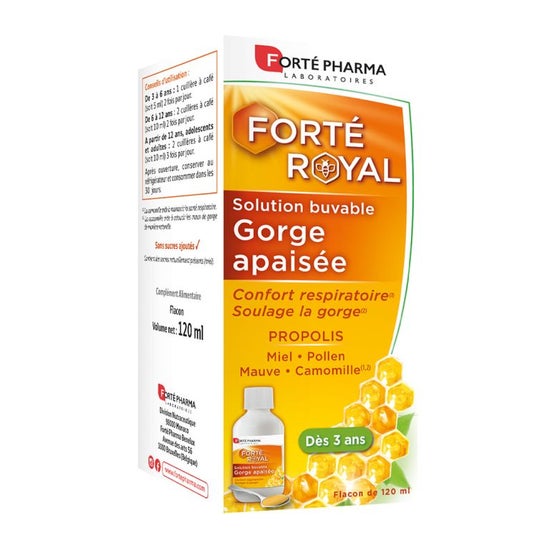 Forté Pharma Forte Royal Gorge Apaisée Dès 3 Ans 120ml