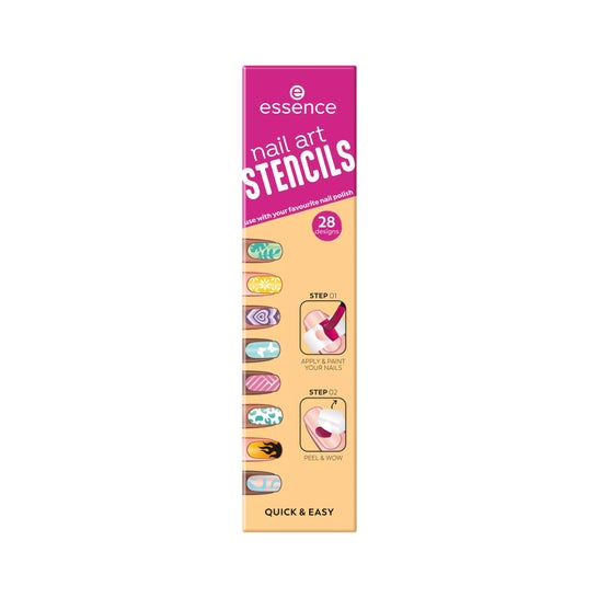 Essence Nail Stencils Nail Art 28uds