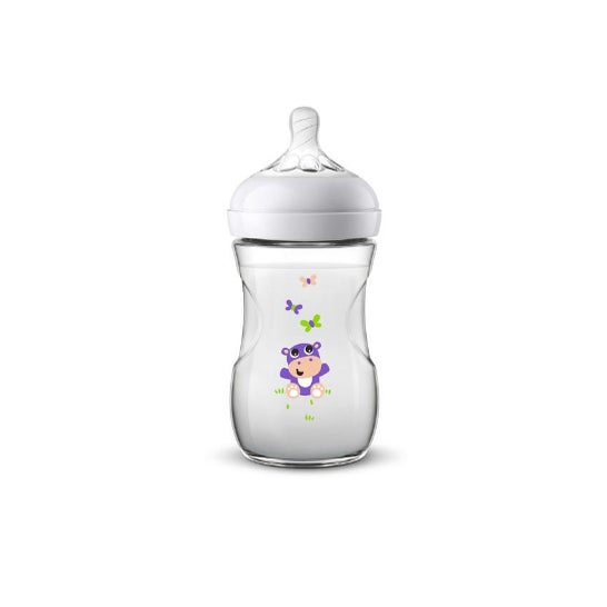 Biberón natural Philips AVENT con tetina de respuesta natural, set de  regalo para bebés recién nacidos, SCD838/02