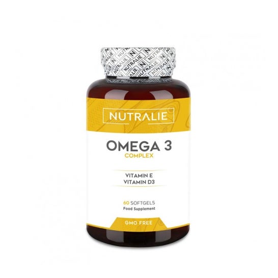 Nutralie Omega 3 Vitamina E y D3 60caps