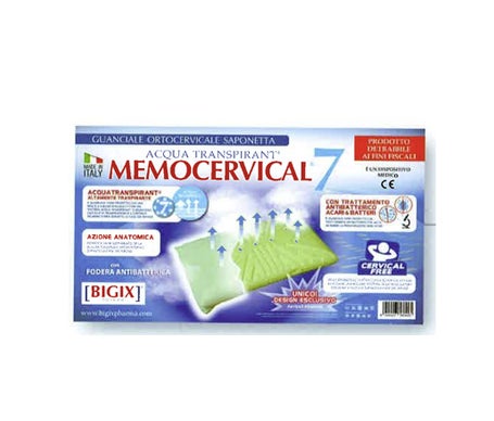 Bigix Memocervical Almohadilla Baño Transpirable 1ud