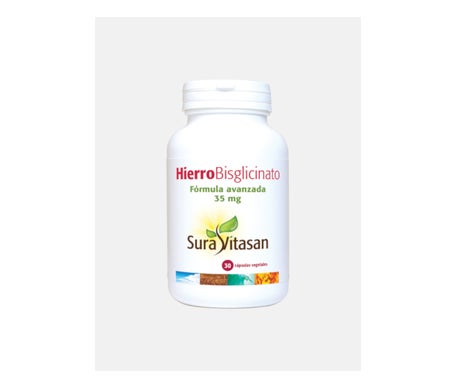 Sura Vitasan Hierro Bisglicinato 30 Cápsulas