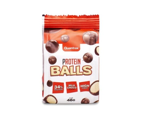 Quamtrax Protein Balls Chocolate con Leche 46g