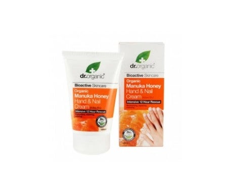 Dr.Organic Crema manos y uñas Miel manuka 125ml