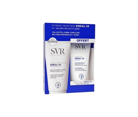SVR Xerial 50 Extrême Crème Pieds 50ml+ Xerial 30 Crème Pieds 50ml