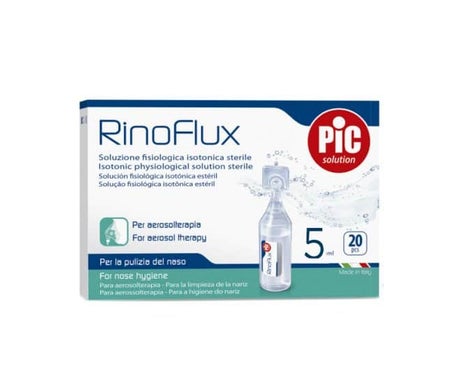 PIC Solution Rinoflux Solución Fisiológica 20x5ml
