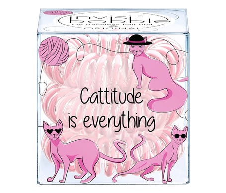 Invisibobble® Goma de pelo rosa 3uds