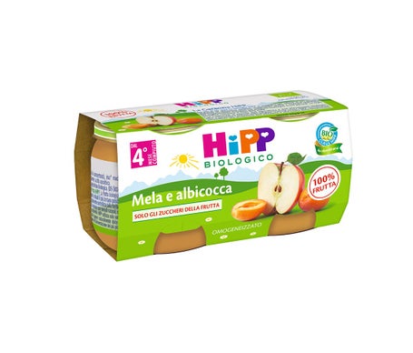 Hipp Bio Homogeneizado Durazno Manzana 2x80g