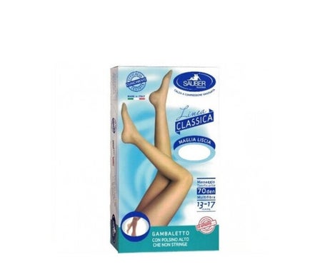 Sauber Open Toe Hold Ups 70Den Beige T3 1 Par