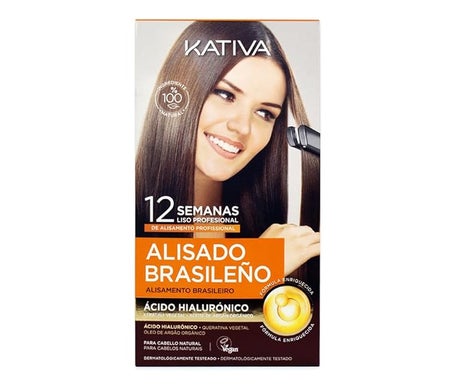 Kativa Kit Alisado Brasileño Ácido Hialurónico
