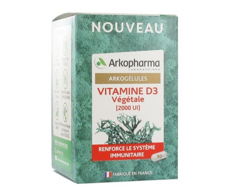 Arkocapsules Vitamin D3 100% Vegetable 45caps