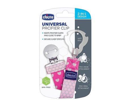 Chicco All You Can Clip Clip Universale Rosa 0M+ 1ud