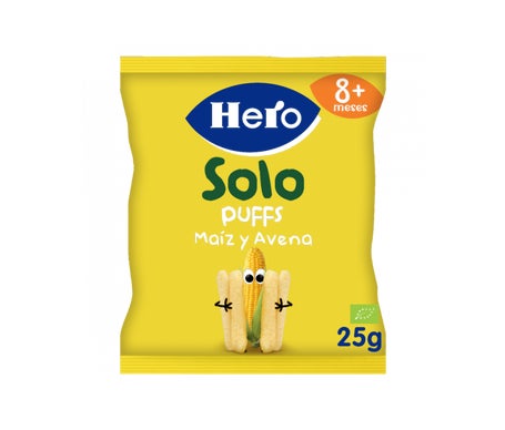 Hero Solo Puff Avena Maíz 25g