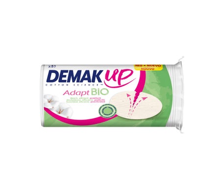 Demak Up Adapt Bio Algodón Disco Limpiador 50uds