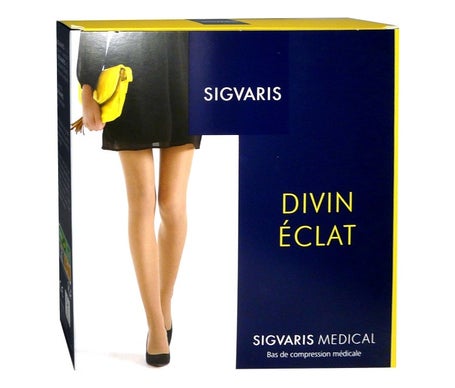 Sigvaris C2 Divin Éclat Media Autofix Nude NS 1 Par