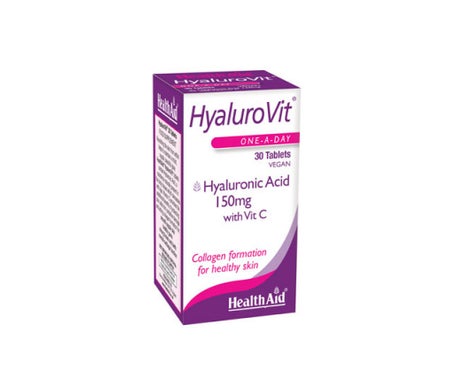 Health Aid Hyalurovit (Ácido Hialurónico) 150mg 30 Comp.