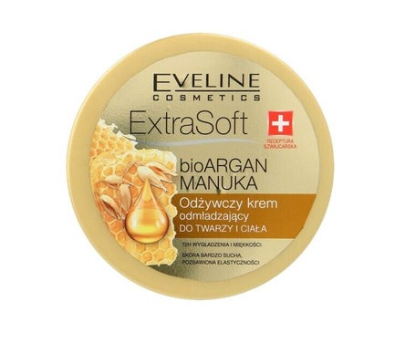 Eveline Cosmetics ExtraSoft Bio Argan & Manuka Oil Cream 175ml