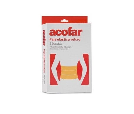 Acofar FajaElastica Velcro 3 Bandas T4
