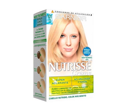 Garnier Nutrisse Kit Nº101 Rubio Platino Ceniza 1ud