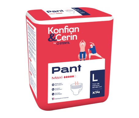 Stentil Konfian & Cerin Pañal Maxi TL 14uds