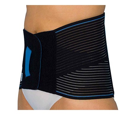 Prim Faja Action Lumbar Transpirable Velcro 4 Vari T/P 82-90cm Negro 980
