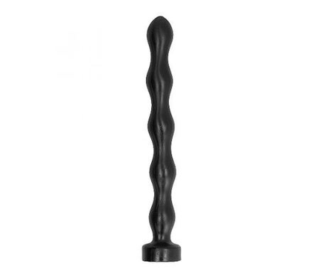 All Black Anal Beads 41,5cm 1ud
