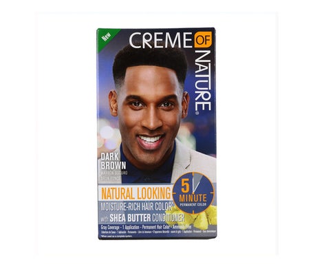 Creme Of Nature Mens Tinte Cabello 5 Minutos Castaño Oscuro 56ml