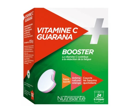 Nutrisante Vitamina C + Guarana 24comp