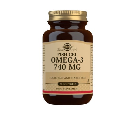 Solgar Fish Gel Omega-3 740mg 50 perlas
