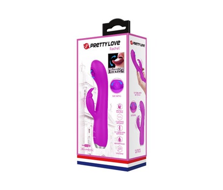 Pretty Love Rachel Vibrador Recargable con Succionador Morado 1ud