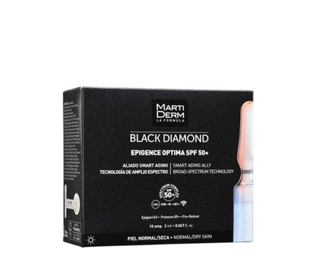 Martiderm® Black Diamond Epigence Optima SPF50+ 10amp