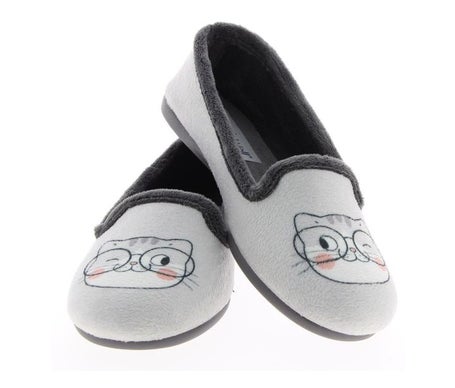 Podowell Pantufla Lilou Gris Talla 37 1 Par