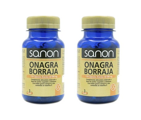 Sanon Pack Onagra-Borraja 690mg 1ud