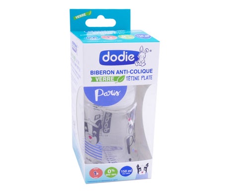 Dodie Sensation Biberón Vidrio 0-6m Paris 150ml