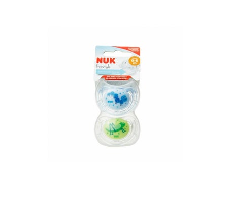 Nuk Chupete Silicona Freestyle Pacifier Baby 18-36m 2uds