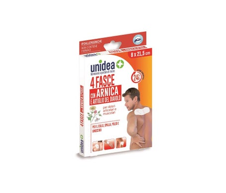 Unidea Parche Árnica 8x21,5cm 4uds | Natural Doctor