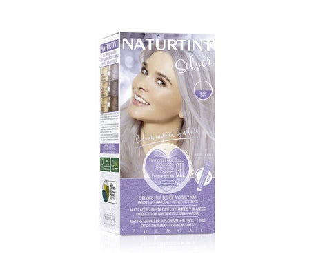 Naturtint Coloración Permanente Silver Gris Plateado 170ml